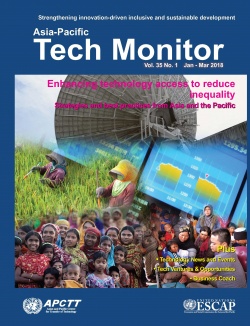 The Asia Pacific Tech Monitor brings you up-to-date information on trends in technology transfer and development, technology policies, and new products and processes. The Yellow Pages feature Business Coach for innovative firms, as well as technology offers and requests.