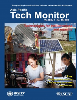 he Asia Pacific Tech Monitor brings you up-to-date information on trends in technology transfer and development, technology policies, and new products and processes. The Yellow Pages feature Business Coach for innovative firms, as well as technology offers and request